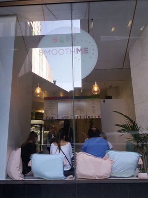 Taken outside at Smoothme Superfood Bar in Melbourne