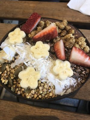 Had the warming bowl-Delicious ❤️ at Smoothme Superfood Bar in Melbourne