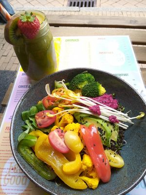 Buddha bowl at Feel Good in Groningen
