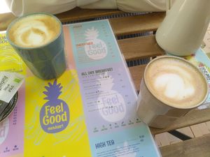 Oat cappuccini at Feel Good in Groningen
