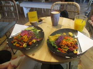 Veggie sandwiches at Feel Good in Groningen