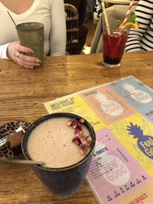 Hot chocolate  at Feel Good in Groningen