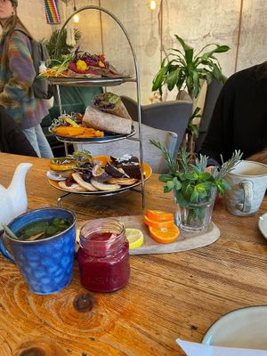 Vegan high tea for 2 at Feel Good in Groningen