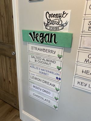 Delicious decisions  at Boombalatti's Ice Cream in Wilmington