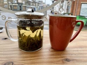 Green tea at DANA in Sheffield