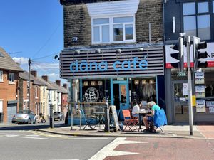 Outside at DANA in Sheffield