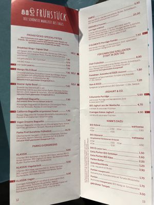 Breakfast   at Parks - Zinzendorfgasse in Graz