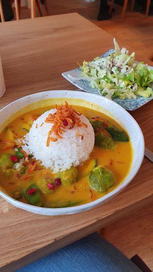 Pumpkin-Saffron Curry at Parks - Zinzendorfgasse in Graz