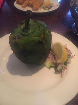 stuff pepper at Royal Bengal Restaurant in Dunfermline