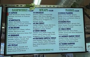 Deli menu  at Sol Foods Supermarket in Springdale
