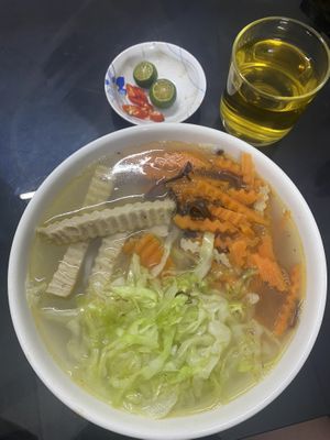 Pho  at Nha Hang Com Chay in Ha Long