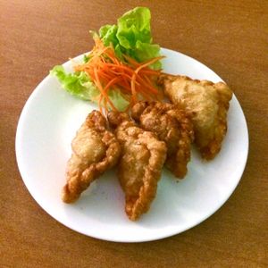 curry puffs entree  at Peace Harmony - Erskine St in Sydney