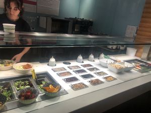 Salad at Saffron Cafe in Monterey