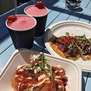 vegan tacos, East London, Shoreditch at VFC by Club Mexicana in Newark