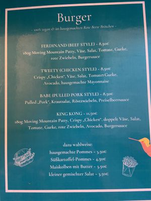 Menu  at Apfelkern & Kolibri in Bad Vilbel
