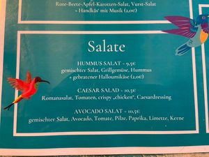 Salads at Apfelkern & Kolibri in Bad Vilbel