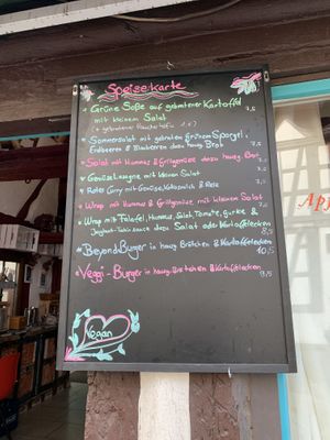 Menu at Apfelkern & Kolibri in Bad Vilbel