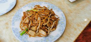 Vegan Chicken Chow Mein at Imperial Garden in Plymouth