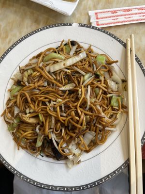 Chow mein   at Imperial Garden in Plymouth