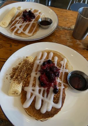  Vegan Pancakes   at The Butcher's Daughter - West Village in New York City