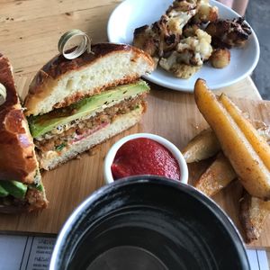 The Butcher's Burger at The Butcher's Daughter - West Village in New York City