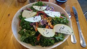 The Best Kale Salad at The Butcher's Daughter - West Village in New York City