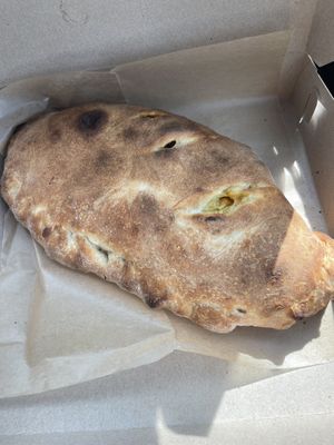 calzone  at Three Girls Vegan Creamery - Boston in Guilford
