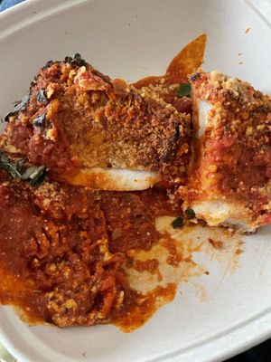 Mozzarella en carrozza  at Three Girls Vegan Creamery - Boston in Guilford