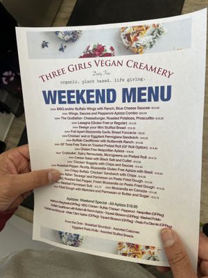   at Three Girls Vegan Creamery - Boston in Guilford