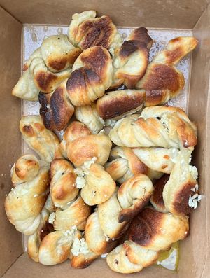 Garlic Knots  at Three Girls Vegan Creamery - Boston in Guilford