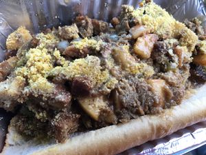 Porcetta Sandwich at Three Girls Vegan Creamery - Boston in Guilford