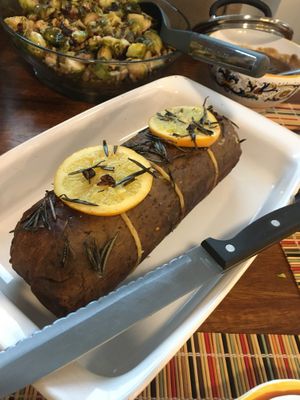 Turkey roast at Three Girls Vegan Creamery - Boston in Guilford