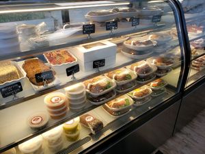 Take out counter at Three Girls Vegan Creamery - Boston in Guilford