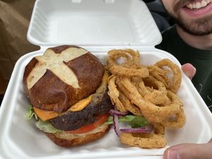  Burger Special  at Three Girls Vegan Creamery - Boston in Guilford