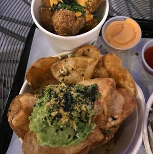 chips and fries avocado at ButterLeaf in Irvine