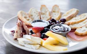 wine sampler at On The Kirb in Houston