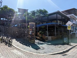 Front at El Jardin in Puerto Ayora