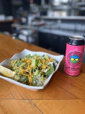 Vegan Caesar Salad   at Taps Brewhouse & Grill in Niagara Falls