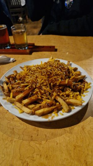 Poutine at Taps Brewhouse & Grill in Niagara Falls