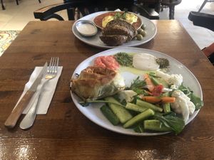   at Michelangelo Cafe in Tel Aviv