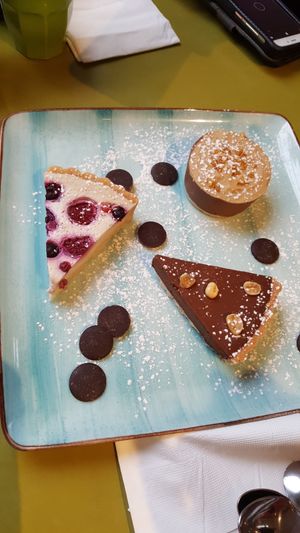  Amazing deserts! at Michelangelo Cafe in Tel Aviv