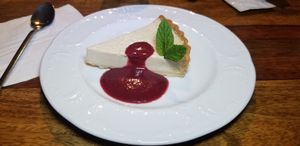 Vanilla Tartlet at Michelangelo Cafe in Tel Aviv