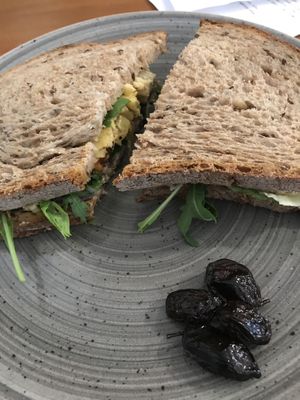 Smoked Artichoke Sandwich  at Michelangelo Cafe in Tel Aviv