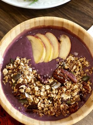 Acai bowl at Michelangelo Cafe in Tel Aviv