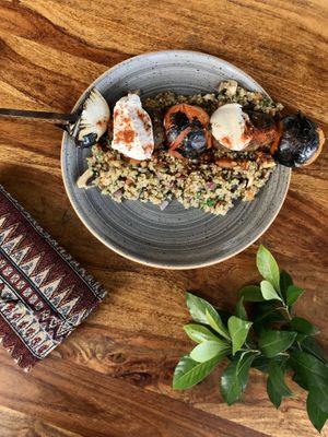 Kebab 😍😍 at Michelangelo Cafe in Tel Aviv