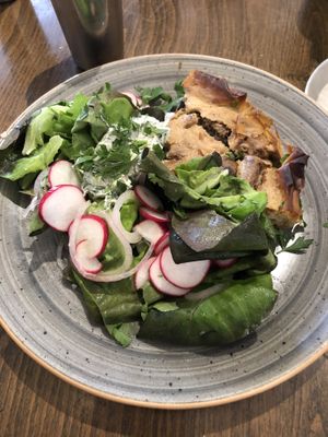 קיש פטריות  at Michelangelo Cafe in Tel Aviv