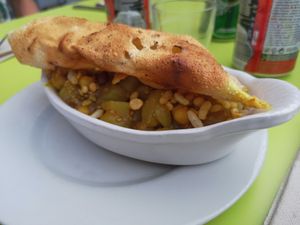 Food at Frida's in Perpignan