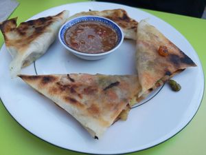 Food at Frida's in Perpignan