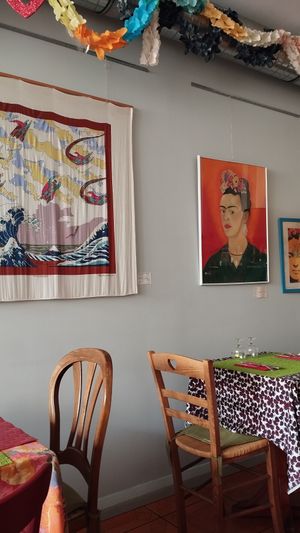 Interior at Frida's in Perpignan