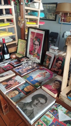 Frida everywhere :D at Frida's in Perpignan